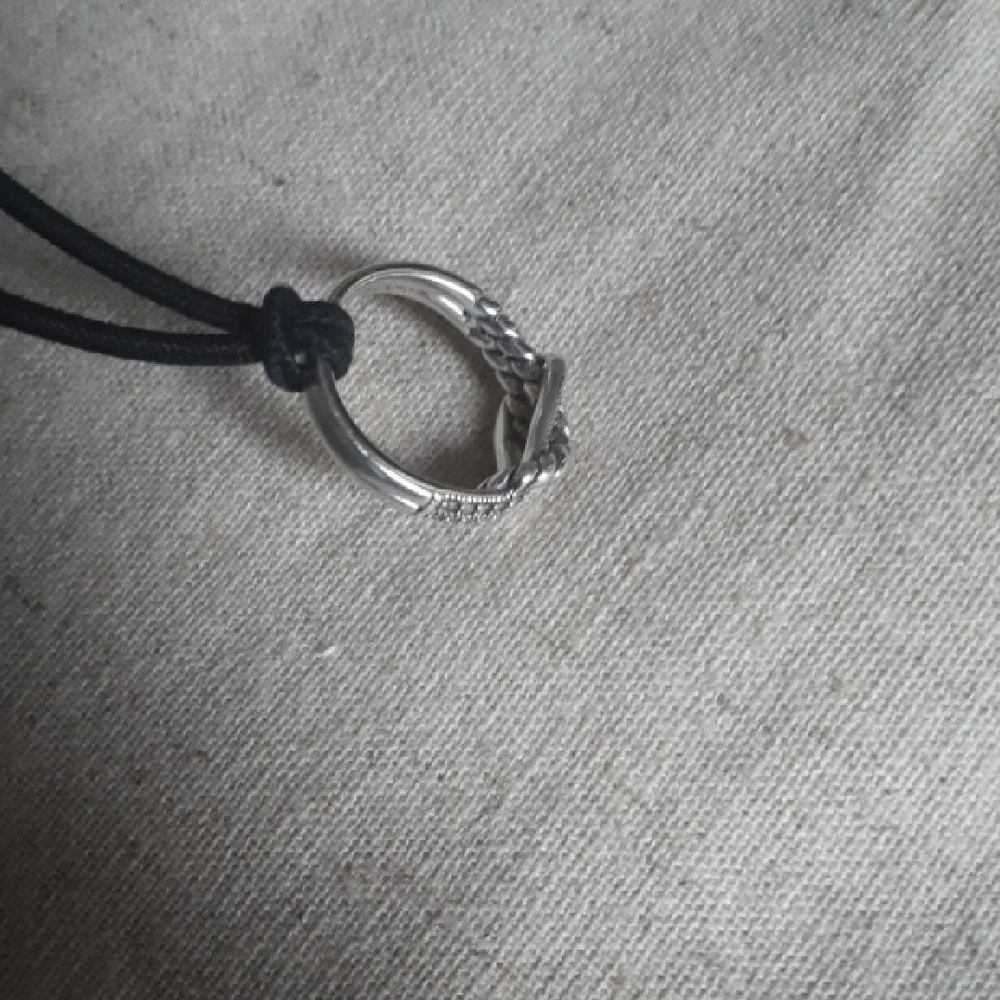 Marc Sterling Silver & Marcasite Twisted Rope Ring - Picture 6 of 9